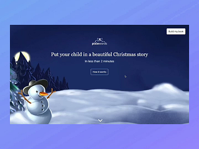 PixieWords - Personalized Books for children children children book ecommerce ecommerce design personalized personalized book ui user experience user interface ux wearemaze website website flow © maya el murr