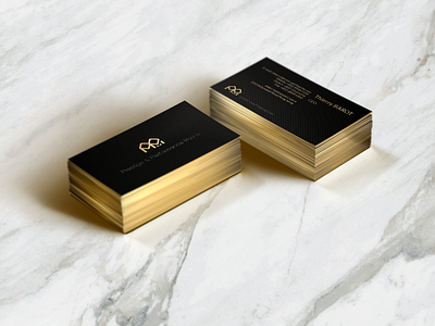 PPM Business Card business carbon card fiber gold mockup name sliver titanium yacht branding