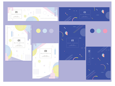 VI blue graphic design ui vi white