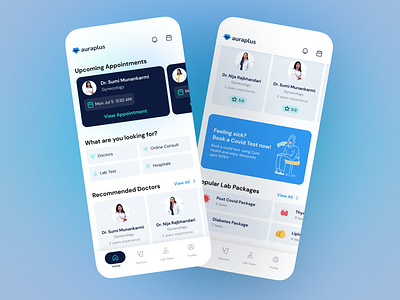 Telemedicine App Concept app design appointment booking design doctor health hospital search madewithfigma medicine mobile design telemedicine ui ux