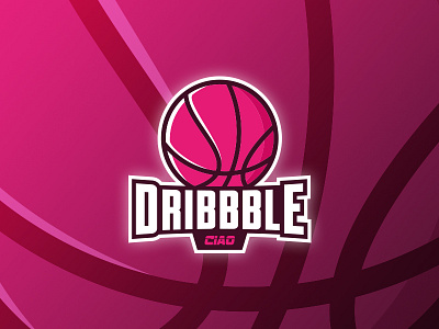 Ciao Dribbble basketball dribbble debut dribbble invite esports logo logo design mascot logo sports logo