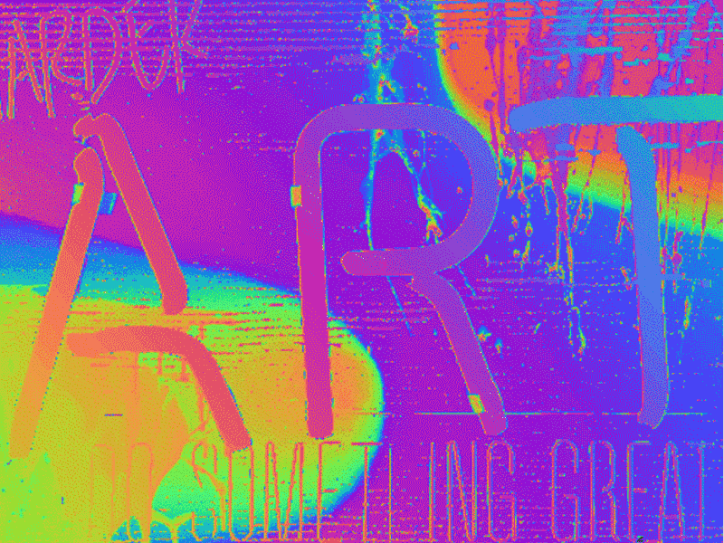Poster #11 animation illustration visual art colors motion design 3d animation glitch typography poster design 3d