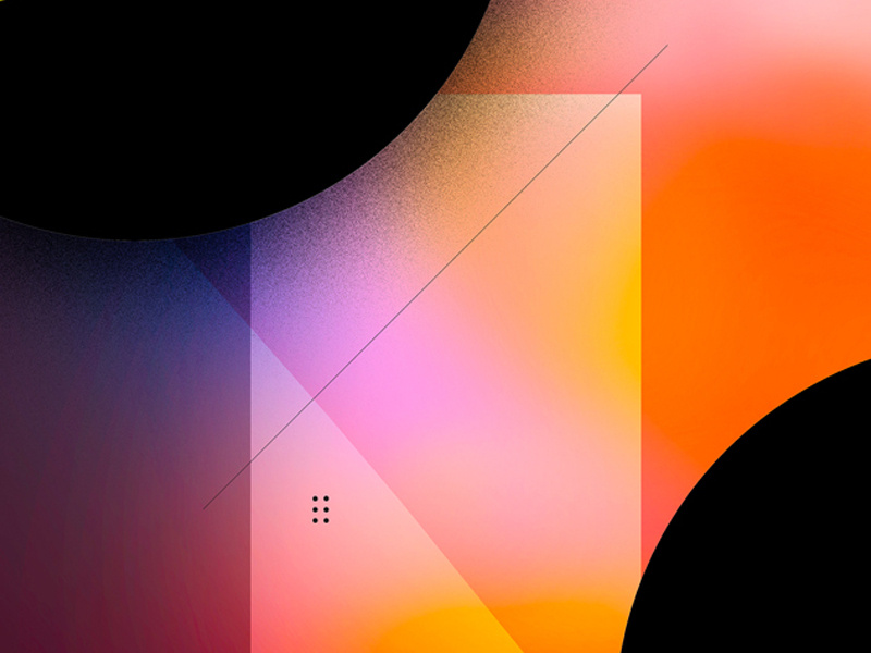 Poster #17 vibrant gif web vector shapes gradient abstract poster design graphic design ux ui