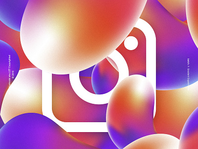 Instagram Poster Design 3d abstract app branding design flat gradient graphic design icon illustration instagram minimal poster poster design typography ui ux vector web website