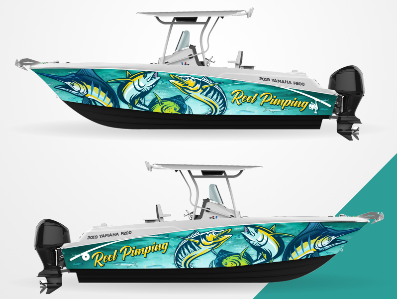 Boat Wraps by Paul Man on Dribbble