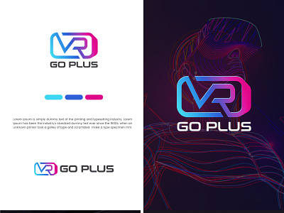 VR logo colorful logo logo logo vr playful logo vr vrlogo