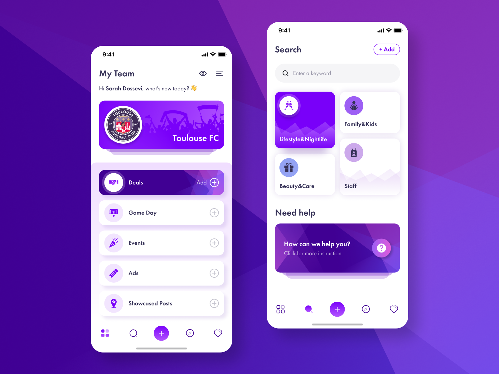Event App Design 🎉 by Léna on Dribbble