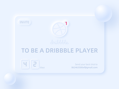 Invite dribbble invite