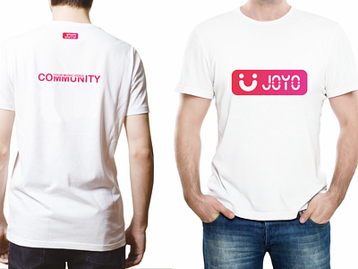 JOTO T-shirt app design joyo logo t shirt t shirt design 品牌 商标 设计