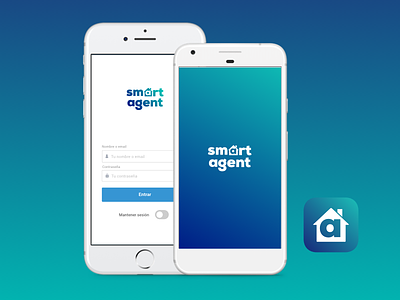Smart Agent App android app design icon iphone logo mobile ui uidesign userinterface ux