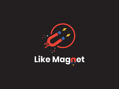 Like Magnet app branding logo design