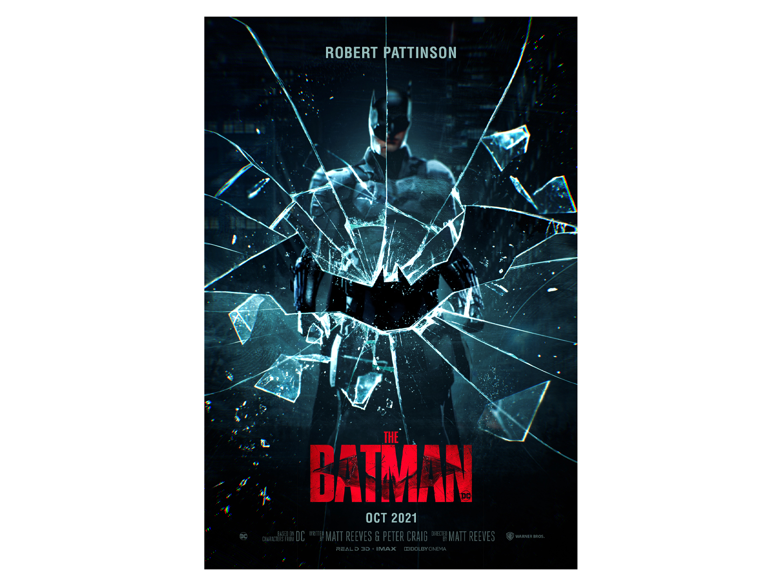 The Batman 2021 Movie Poster by Mixo on Dribbble