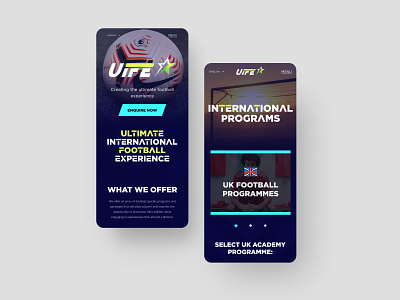 Football Coaching Mobile app branding coaching design football logo soccer team ui ux web website