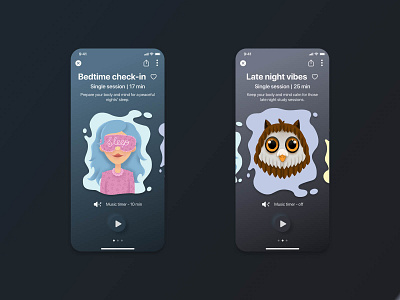 Mental Wellbeing App Concept