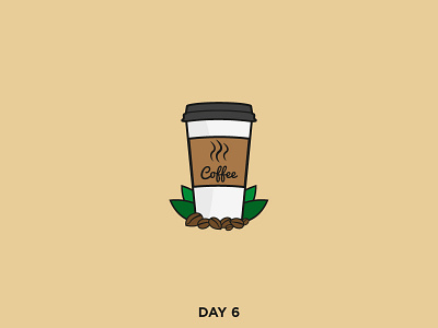 Daily Logo 6/50 - Coffee Shop branding coffee shop dailylogo dailylogochallenge logo