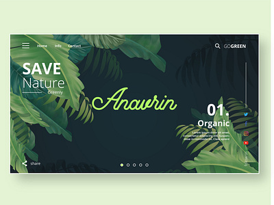 Anavrin- Website Landing Page