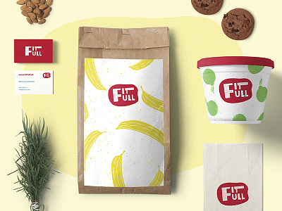 Fitfull Branding branding corporate darencurtis design food healthy icon identity logo logodesign restaurant typography