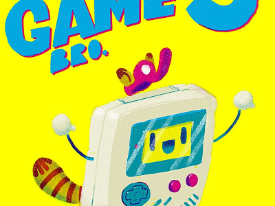 Super Game Bro 3 gaming nintendo screen print