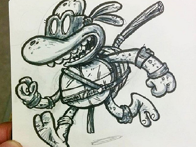 TMNT Donnie Sketch