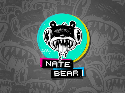 Logo Lockup 2016 bear branding cartoon illsutration logo logo design logos mascot mascots pixel retro