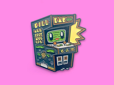 Arcade Buddy Enamel Pin