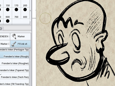 Doodle cartoon clip studio doodles frenden frenden brushes inking