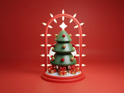 Christmas trees blender3d christmas cycles trees