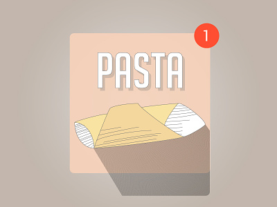 Garganelli app app icon dailyui garganelli pasta pasta icon