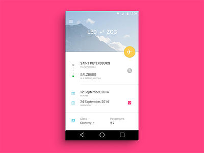Aviasales L (Material Design) android android l aviasales flight material design search