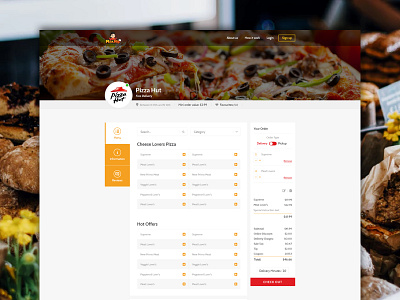 Maxnip Menu, Blog & Restaurant Pages