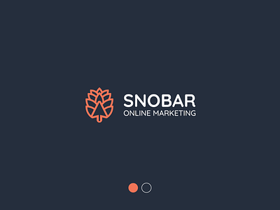 snobar logo cursor graphicdesign logo design logos online online marketing online shop online shopping online store pine pine logo professional logo