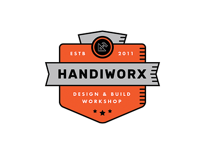 Handiworx artisan branding builder construction logo