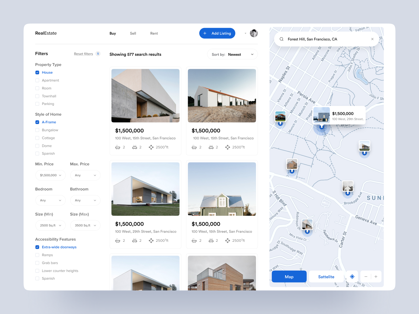 Real Estate Agency Part 1 By Arafat Ahmed Chowdhury On Dribbble