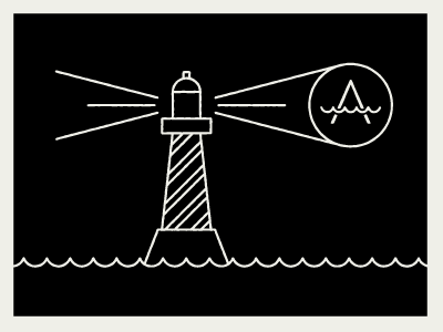 Atlantis Lighthouse Dribbble