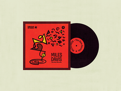 Miles Davis – The New Sounds cover jazz miles davis sound vinyl