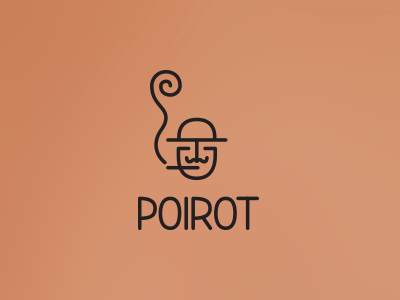 Poirot hercule poirot logo