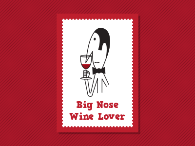 Big Nose Wine Lover