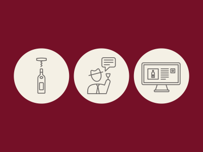 Wine icons