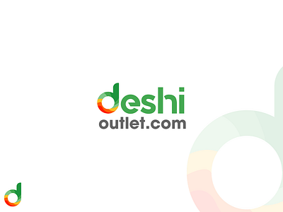 Deshi Outlet brand brand identity branding concept design logo
