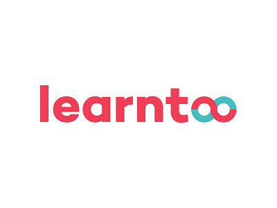 Learntoo branding education learntoo logo design typography