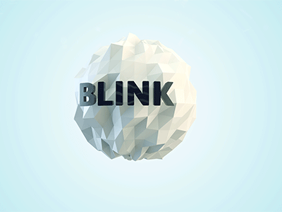Intro Animation - Blink Skibreak 2015 3d after effects blink c4d cinema4d lowpoly particular snow