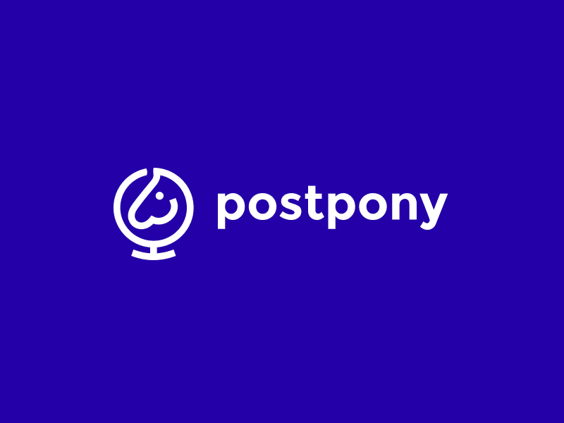 Postpony branding global pony redesign shipping webdesign