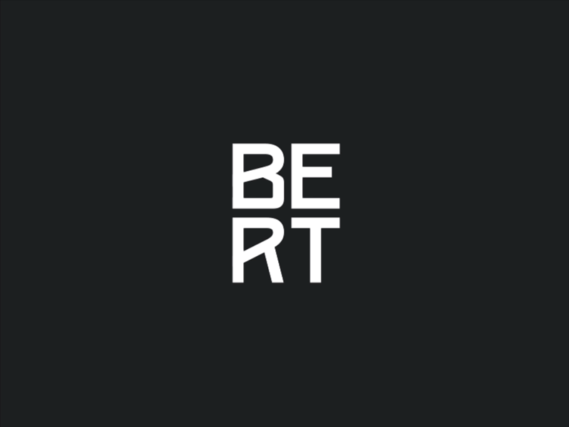 Bert Logo agency branding design