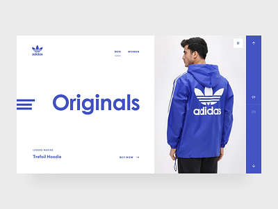 Adidas Originals adidas adidas originals clothing design interface sneakers ui ux web webdesign webshop