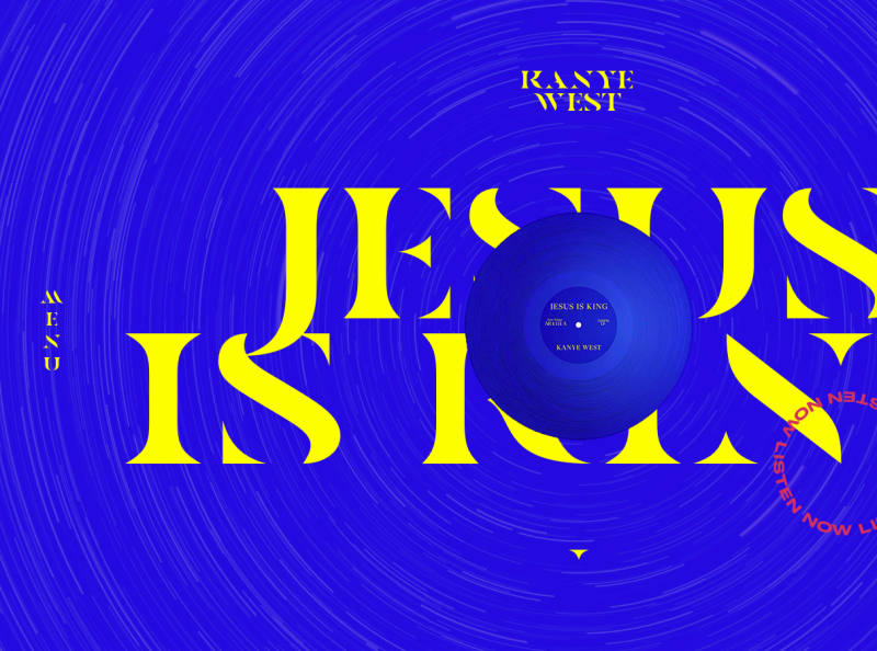 Kanye West - Jesus is King by Jonathan Vuijk for Doop on Dribbble