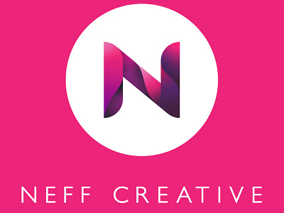 Neff Creative Square Logo Reversed branding design icon illustration logo logo design type typography vector