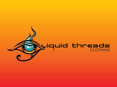Liquid Threads branding design icon illustration logo logo design type typography vector