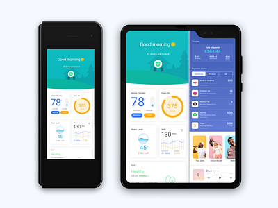 Samsung Galaxy fold Concept android app automate concept design dribbble foldable galaxy fold home automation music music player samsung samsung galaxy samsung galaxy fold saving ui uiux ux