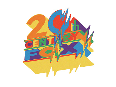 20th Century Fox art branding design illustration lettering logo type typography vector