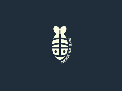 Logo branding carp fish fishing flat logo minimalist vector